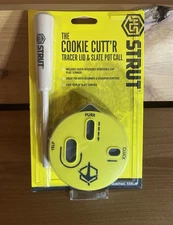 HS STRUT Cookie Cutt’r Tracer Lid & Slate Pot Call, Removable Cap, And Striker