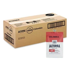flavia alterra lavazza columbia case of 100 coffee packets