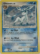 Glaceon Pokémon 2008 Majestic Dawn Series 20/100 Holo MP TCG Eeveelution Lvl 46 on eBay