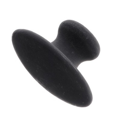 Pilzförmiger Massagestein Natürlicher Basalt Hot Rock Für Spa Gua
