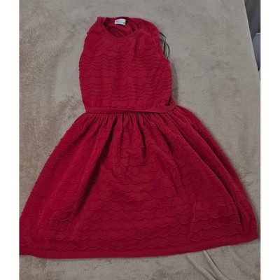 Red Valentino Spa Mini Dress Women Size Small Preppy Party Cocktail Clubbing