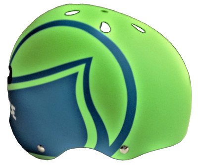 NIB Liquid Force HERO Water Helmet - Blue & Green - Adult Size S/M