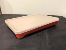 Tupperware Deli Meat or Cheese Keeper Slim Line #1292 -Bacon Keeper - 9 x 5 