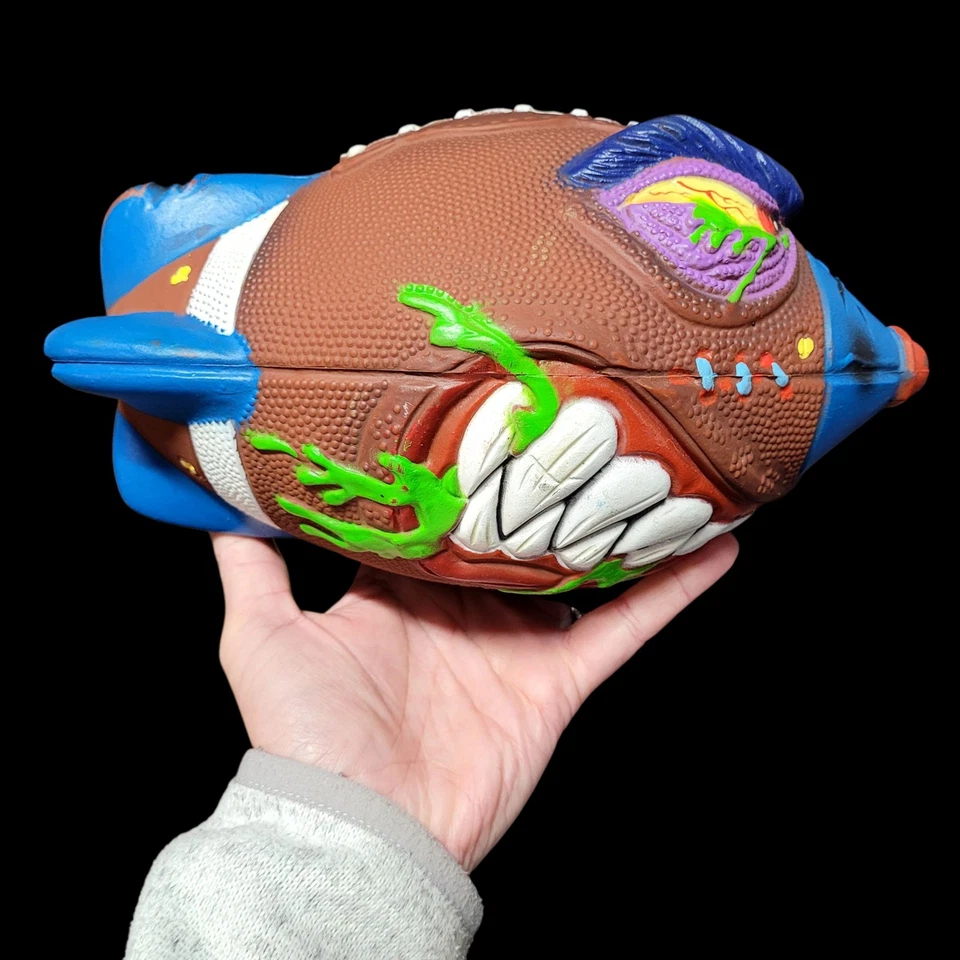 Vintage 1986 SUPER MADBALLS Touchdown Terror Football RARE MAD BALLS - Image 3 of 4