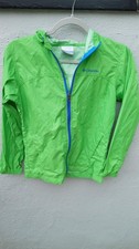 Columbia Kids Windbreaker or Rain jacket w/hood size 10-12 Medium 2 pockets