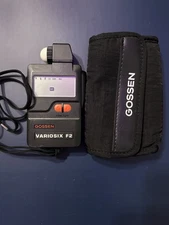 Gossen Variosix F2 Exposure Meter / Flash with original carry case + strap