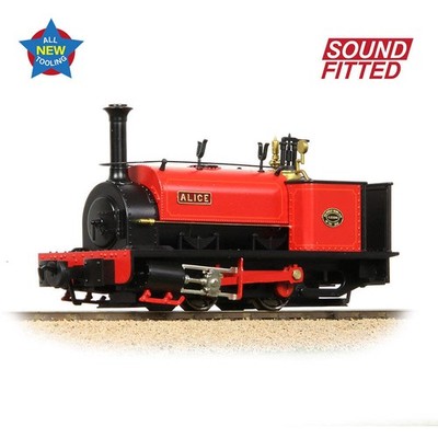 Bachmann 71-025SF NG7 Gauge Quarry Hunslet 0-4-0ST Alice Dinorwic DCC SOUND