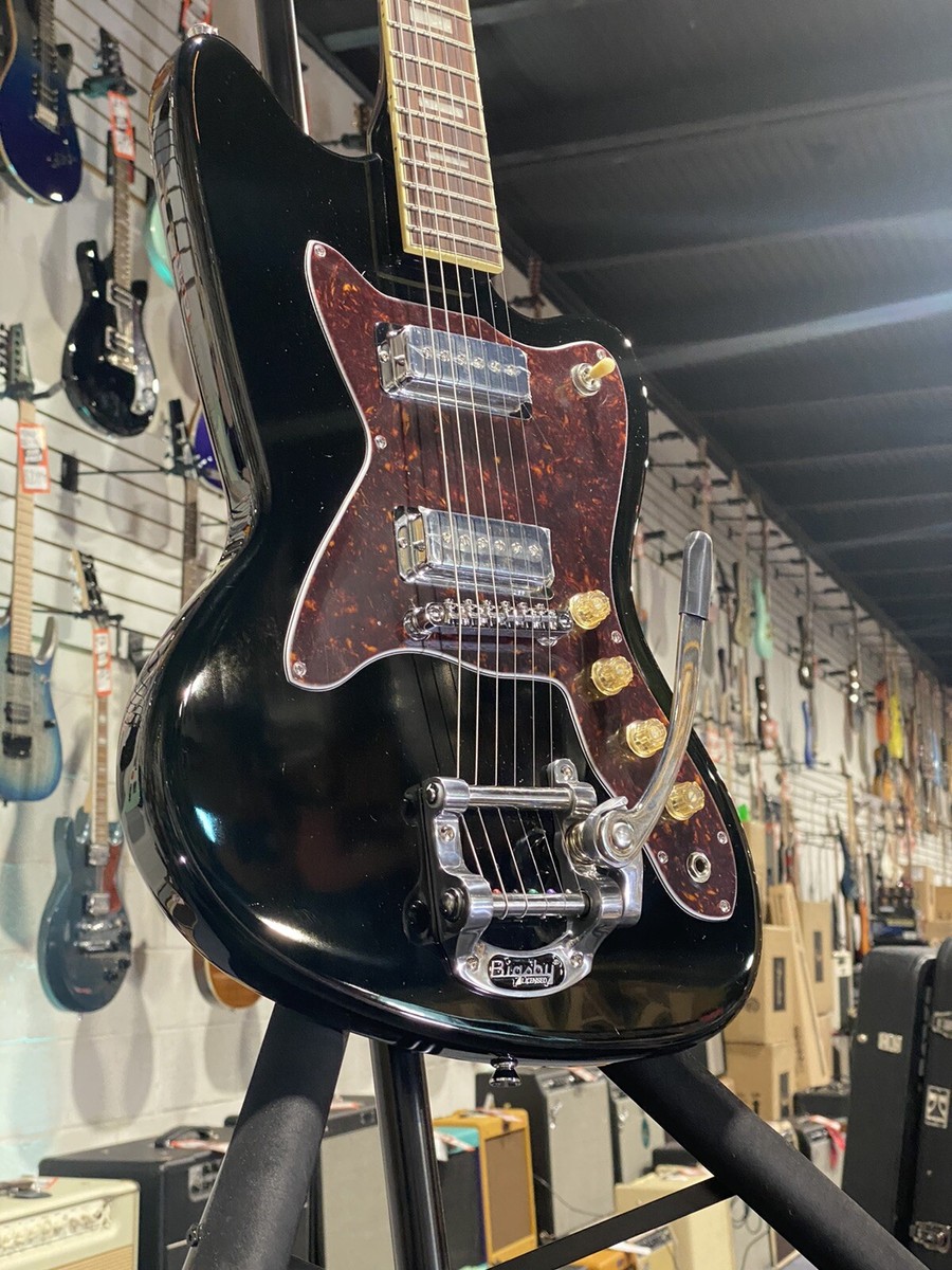 NEW Silvertone 1478 Reissue Black Bigsby Vibrato | Free Shipping