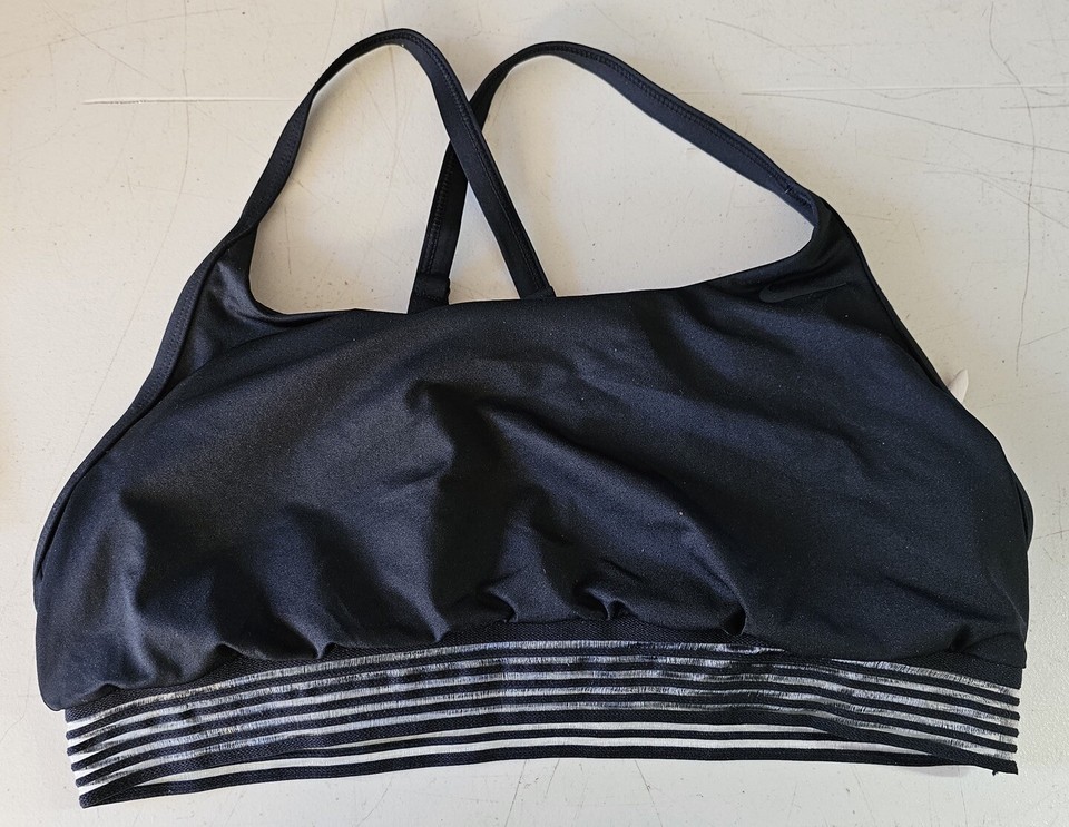 Nike Black Women’s Sports Bra Size 1X Plus Free Postage