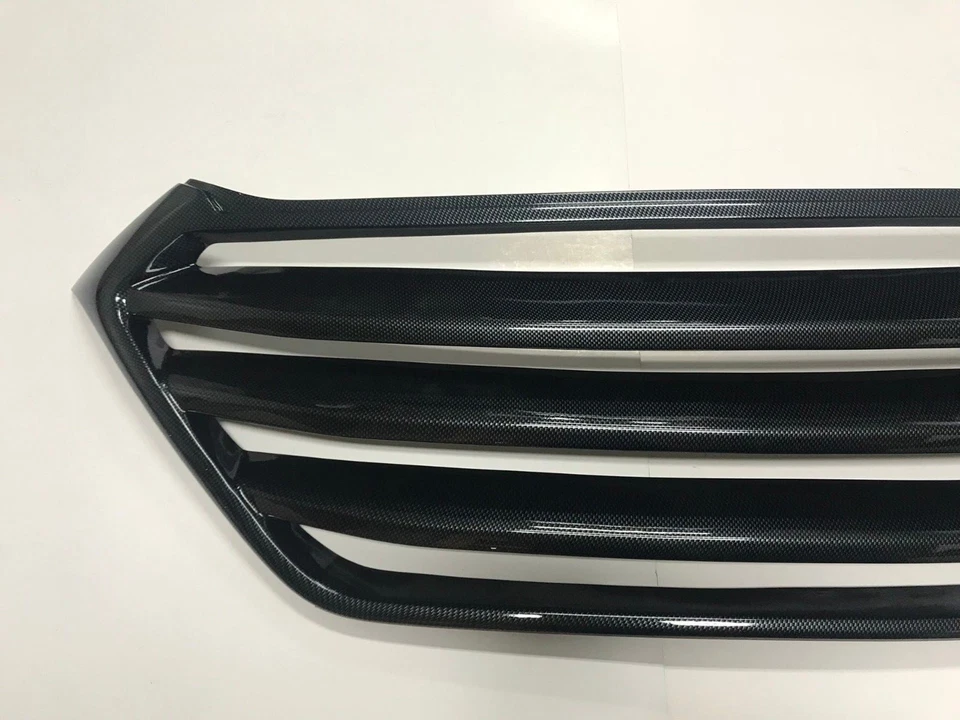 Решетка переднего радиатора ОКРАШЕНА в черный карбон для 16 18 Hyundai ПОЛНОСТЬЮ НОВАЯ TUCSON - Изображение 4 из 4