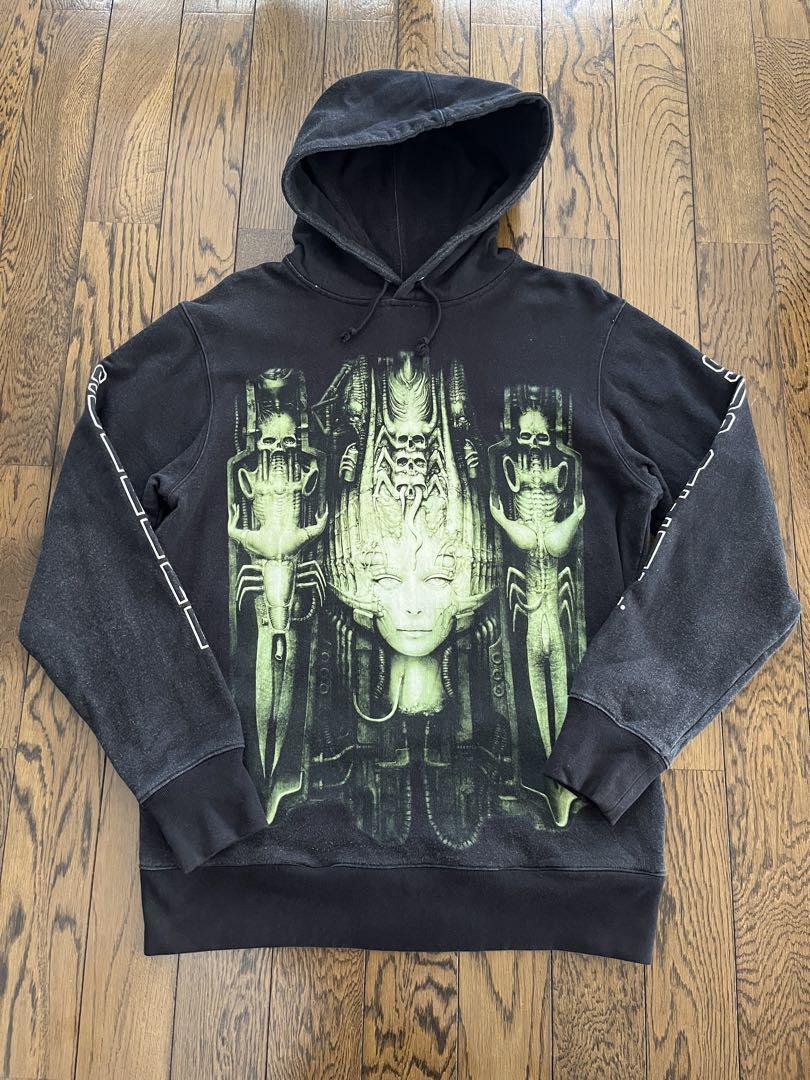 Supreme x H.R. Giger hoodie size L black | eBay Supreme x H.R. Giger hoodie size L black | eBay