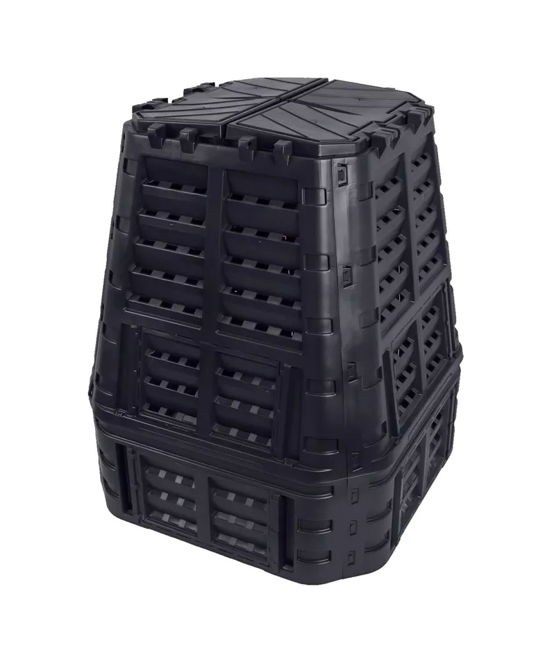 Komposter Schnellkomposter Gartenkomposter mit Belüftungssystem 480l 740l 1000l - Bild 4 von 4