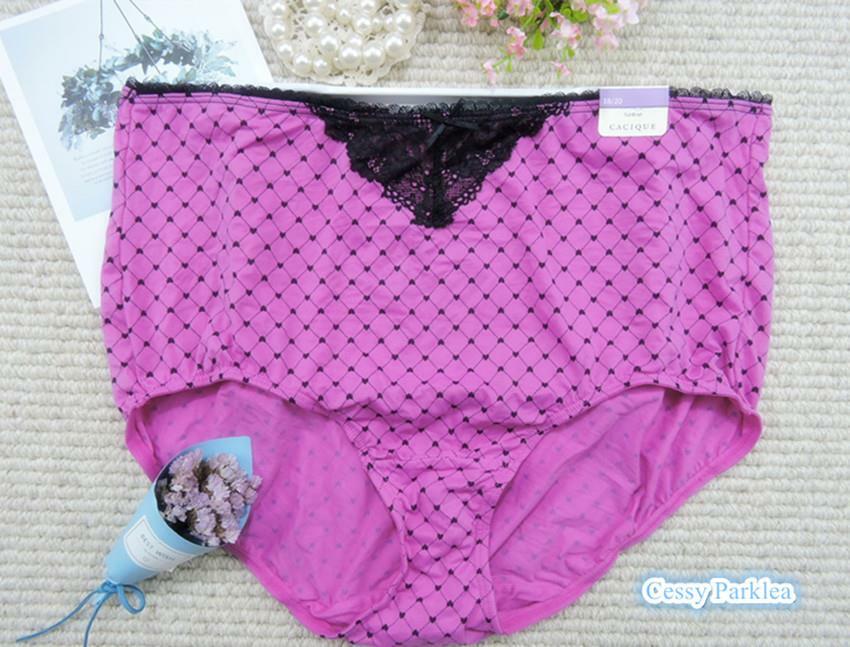 SNC31 US "CACIQUE" Plus Size Extra Soft Microfiber HighWaist Full