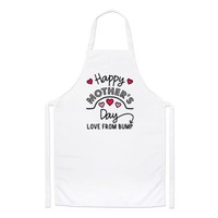 Happy Muttertag Liebe Von Bump Baby Schwanger Koch SchüRze Neu Jungen Mum Kochen