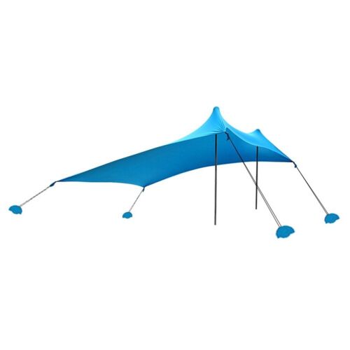 Adjustable Sun Shade Tent with Sandbag Anchors Stay Protected and Cool