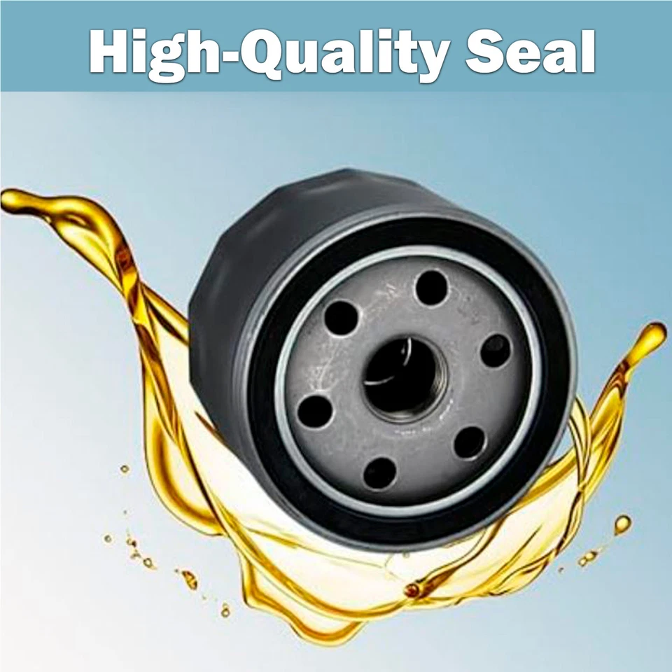 HQRP Oil Filter for John Deere Lawn Mower / Tractor, AM125424 KH1205008 - Image 3 of 4