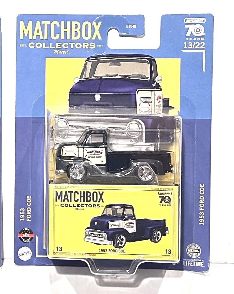 マッチボックス　ムーンアイズ　1953 FORD COE 1953 Ford COE #18 * Black Mooneyes * 2024 Matchbox