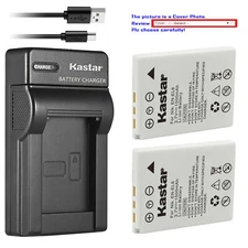 Kastar Battery Slim USB Charger for Nikon EN-EL8 MH-62 & Nikon Coolpix P1 Camera
