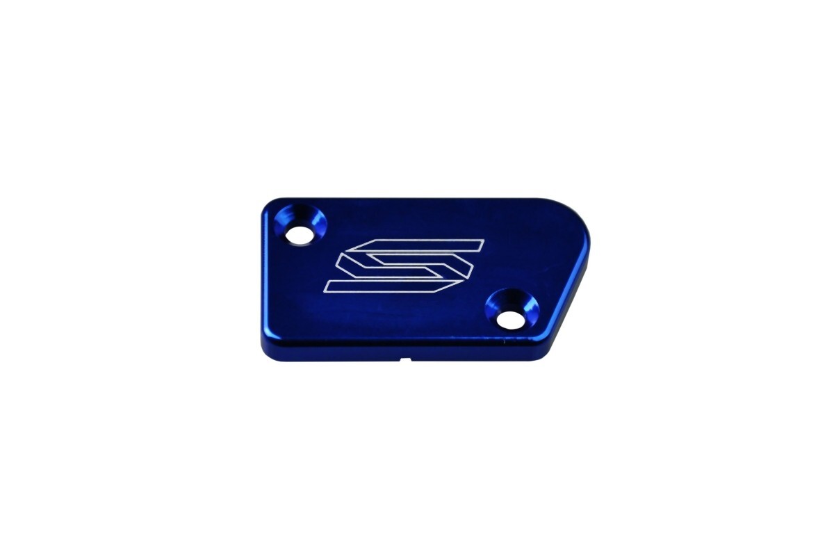 Couvercle de maître-cylindre de frein avant Yamaha YZ 250F en aluminium bleu