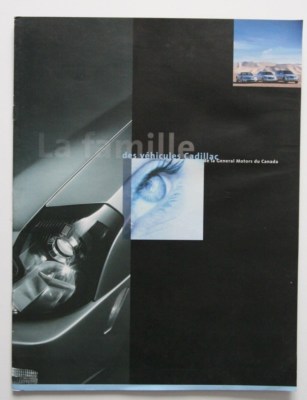 CADILLAC Full Range 2004 dealer brochure - French - Canada - ST501000218