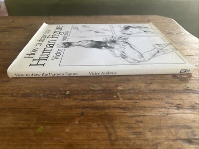 How To Draw The Human Figure By Victor Ambrus Hardcover Book Art