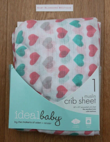 aden + anais Baby Girls' Cotton Blend Nursery Bedding