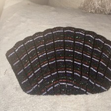 VINTAGE NEIMAN MARCUS ALL BEADED SMALL CLUTCH, COSMETIC OR CHANGE PURSE GORGEOUS