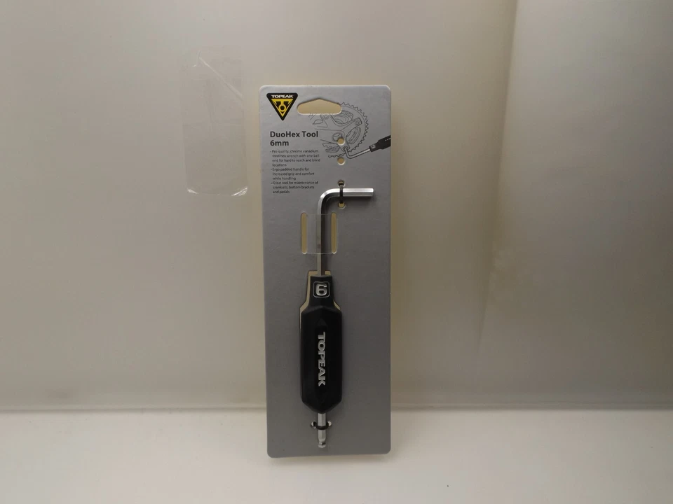 Llave hexagonal Duohex 6 mm TKTPSSP 02 TOPEAK herramienta de bicicleta Foto 2 de 4