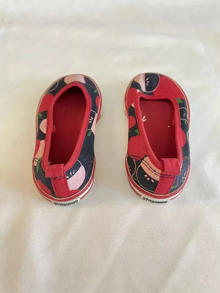 Zapatos Gymboree Prep School Niño Pequeño 7 Azul Marino Rojo Rosa Manzana Mary Janes Foto 3 de 3