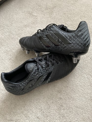 RARE Adidas Predator Control Premium Soft Ground Rugby Boots Size 8 EU 42 - Picture 4 of 10