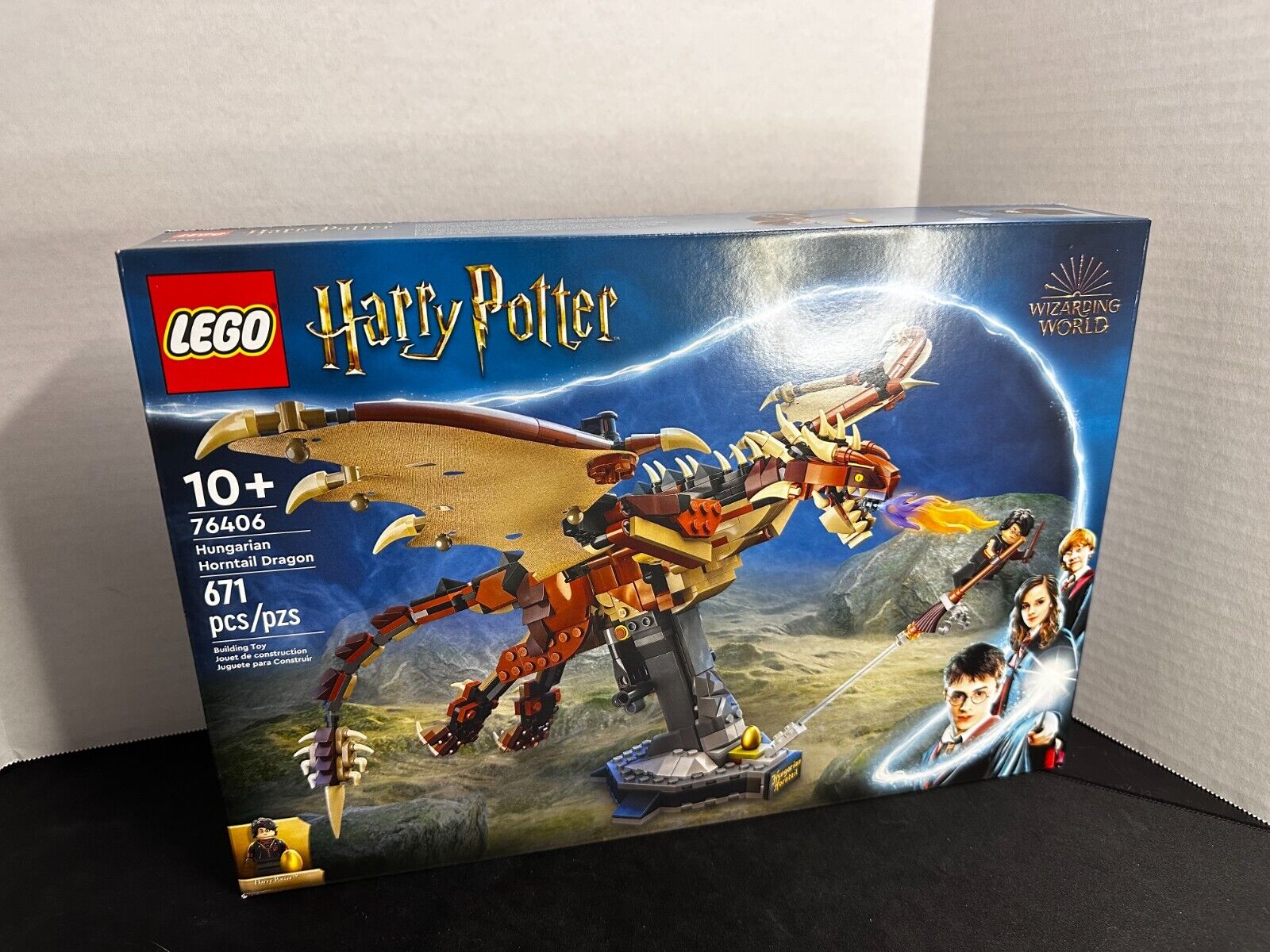 New LEGO Harry Potter: Hungarian Horntail Dragon (76406) Sealed In Box Retired