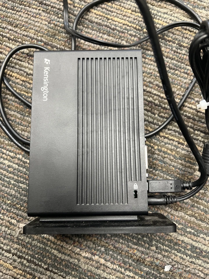 Estação de acoplamento universal Kensington porta M01065 replicador para laptop notebook - Imagem 4 de 4