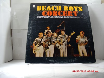 THE BEACH BOYS -(LP)- CONCERT - WITH  ''FUN, FUN, FUN''   1976 REISSUE OF 1964 LP 