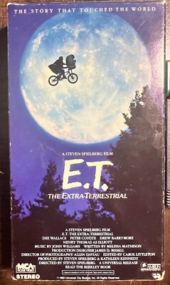 E.T. The Extra-Terrestrial (1996 VHS Tape)