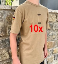 10 ST&Uuml;CK BUNDESWEHR TROPEN T-SHIRT ORIGINAL  BW ISAF SHIRT