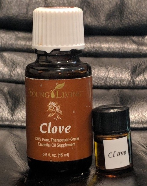 Young Living 2ml (30 drops) Sample of Clove Essential Oil eBay