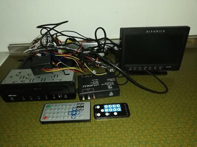 DVD - CD - MP3 - Monitor - RFK  - System