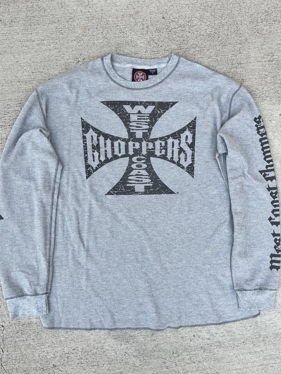 WEST COAST CHOPPERS Grey Thermal Longsleeve | eBay