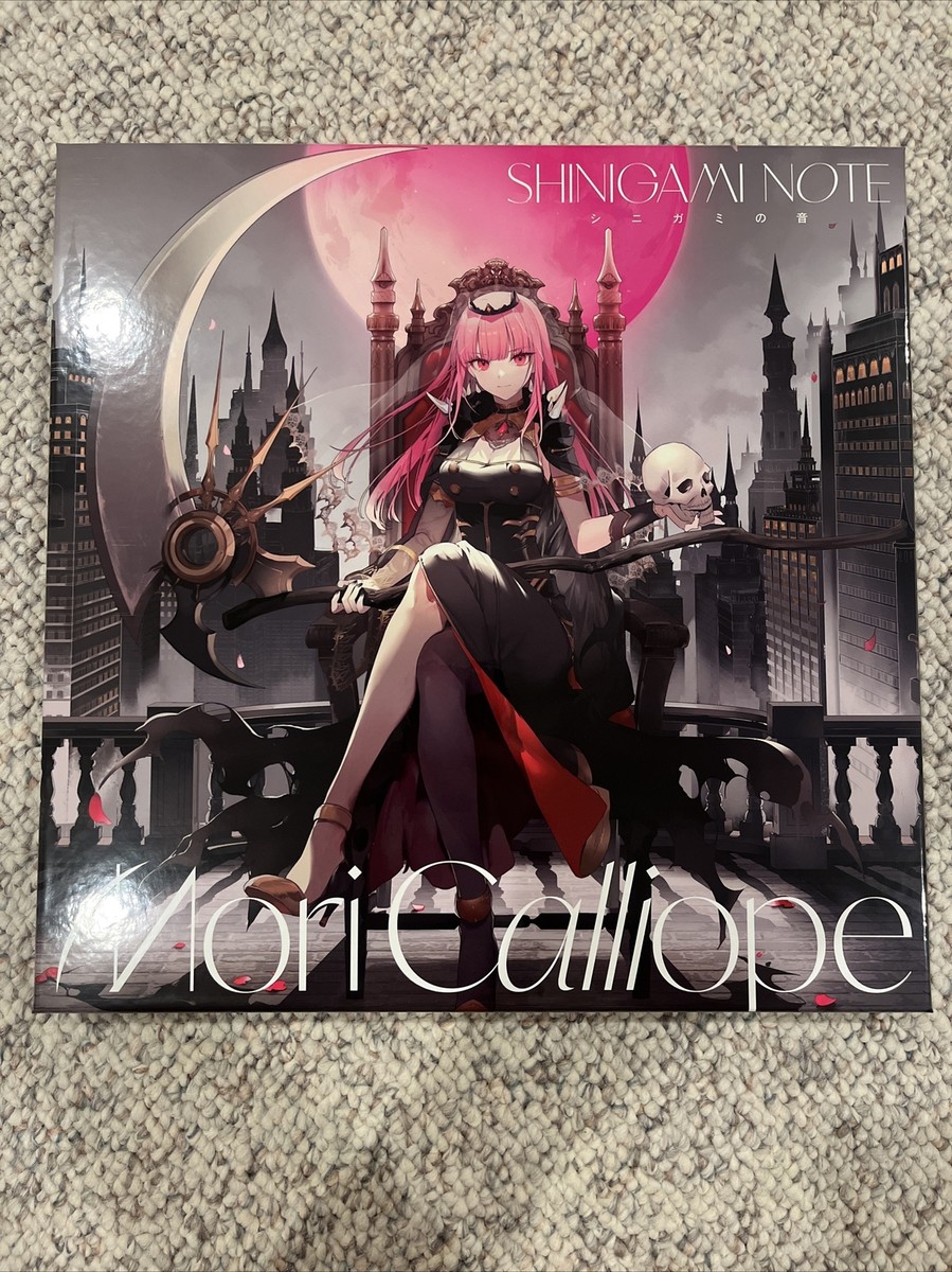 Mori Calliope “Shinigami Note” Deluxe Edition CD (US Seller