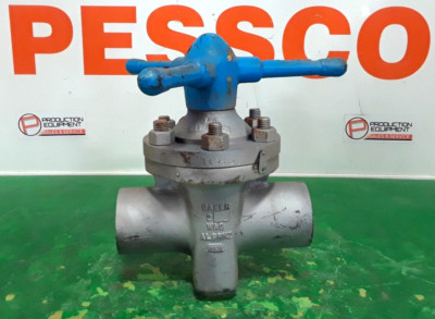  BAKER 2'' EUE 8R 1500 WAG MUD GATE VALVE PESSCO IS OFFERING 1 C111622-3  