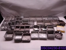 Qty = 42: Mixed Lot Electrical Box Enclosures Many Sizes & Styles