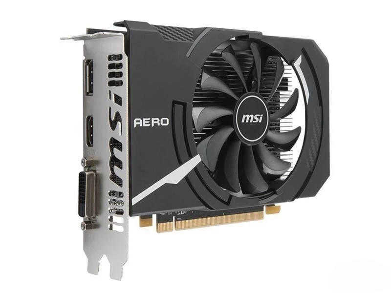 MSI Radeon RX 550 AERO ITX 4G OC Graphics card - Image 4 of 4