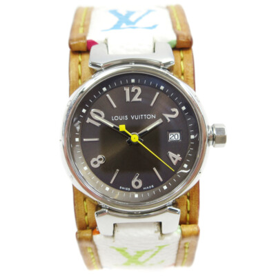 Louis Vuitton Q1211 Tambour Quartz Wristwatch Watch  display picture 3