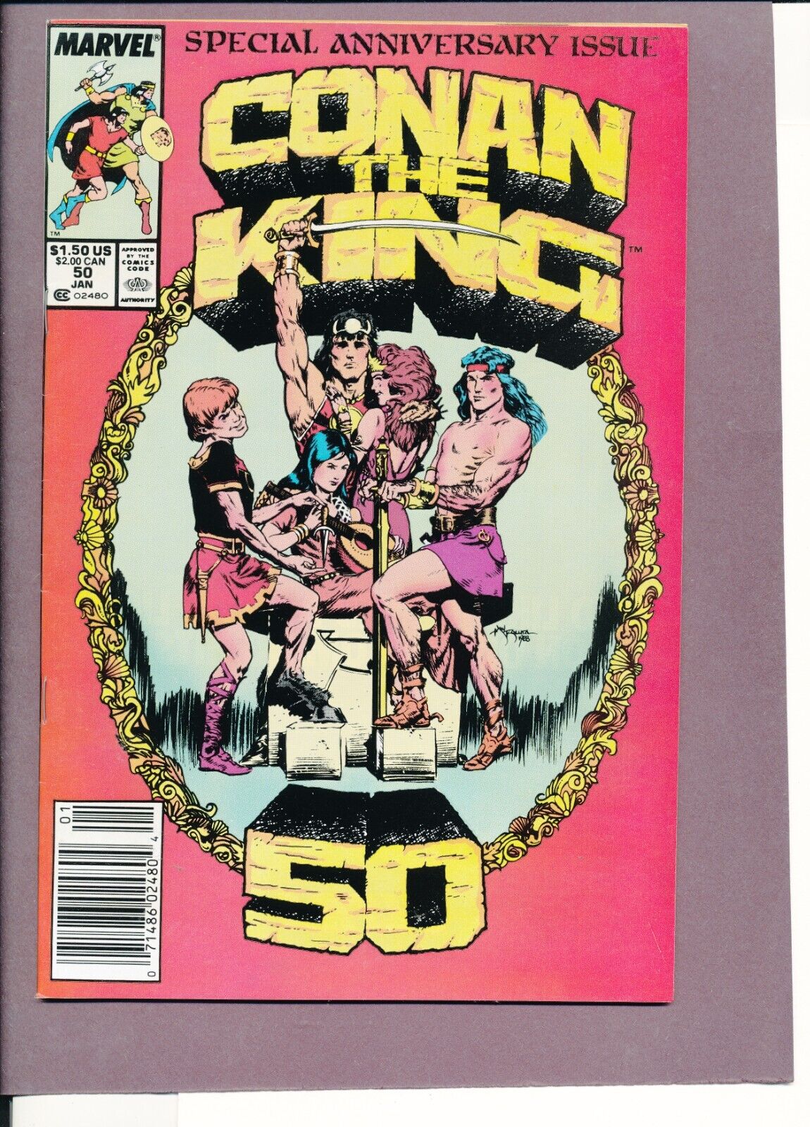 Conan the King 50 Anniversary Special Issue NM 9.4 1989