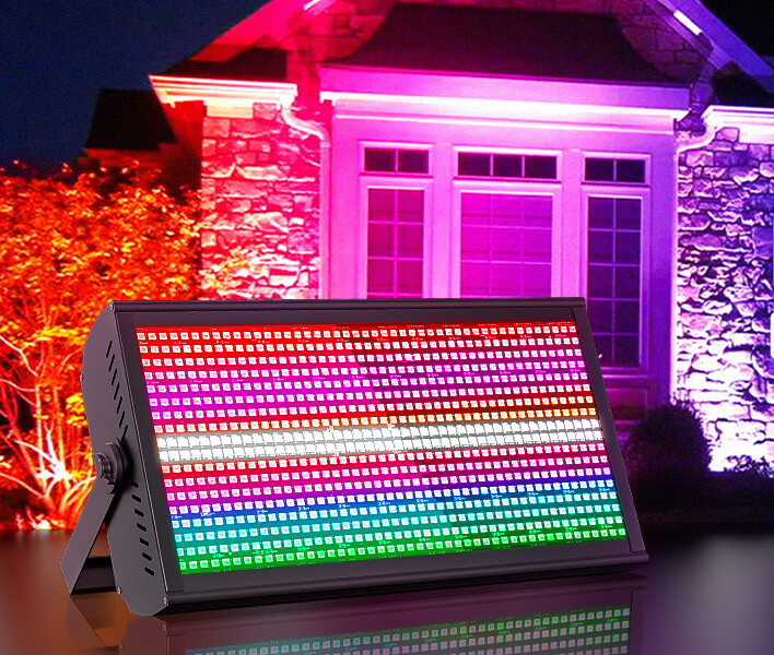 Wall Wash Light 200W DMX RGBW 768LED Strobe Stage Beam Light