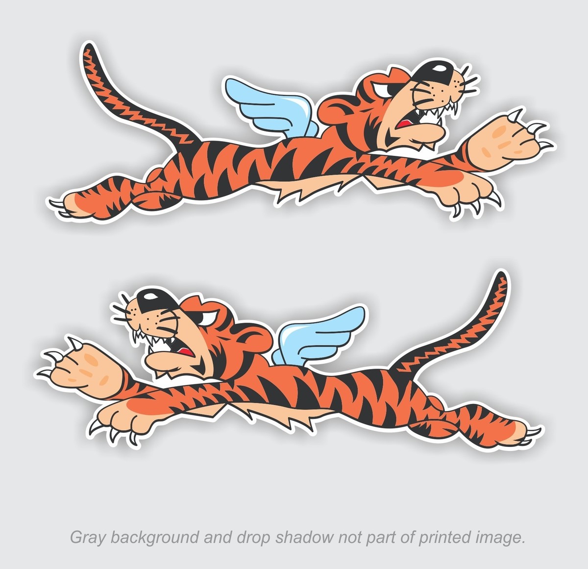 ◉美品◉ALPHA◉MA-1◉BACK FLYING A TIGER ◉美品◉ALPHA◉MA-1◉BACK FLYING A TIGER Flying Tiger Vector Image