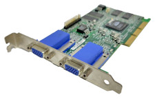 MATROX 975-0201 AGP VIDEO CARD MGI G45 MDHA32D/0E5 USED WORKING