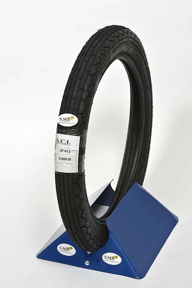 HONDA CB750 CB400T XS650 KZ900 DURO FRONT AND REAR TIRES 3.50-19 + 4.00-18 - Image 2 of 4