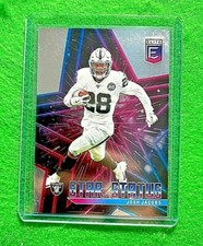 JOSH JACOBS STAR STATUS SP#/349 LAS VEGAS RAIDERS 2020 DONRUSS ELITE FOOTBALL SP