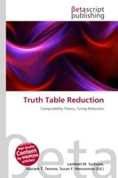 Lambert M. Surhone (U. A.) | Truth Table Reduction | Taschenbuch | Englisch